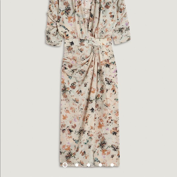 IRO MURA FLORAL PRINTED MINI DRESS - Picture 2 of 6